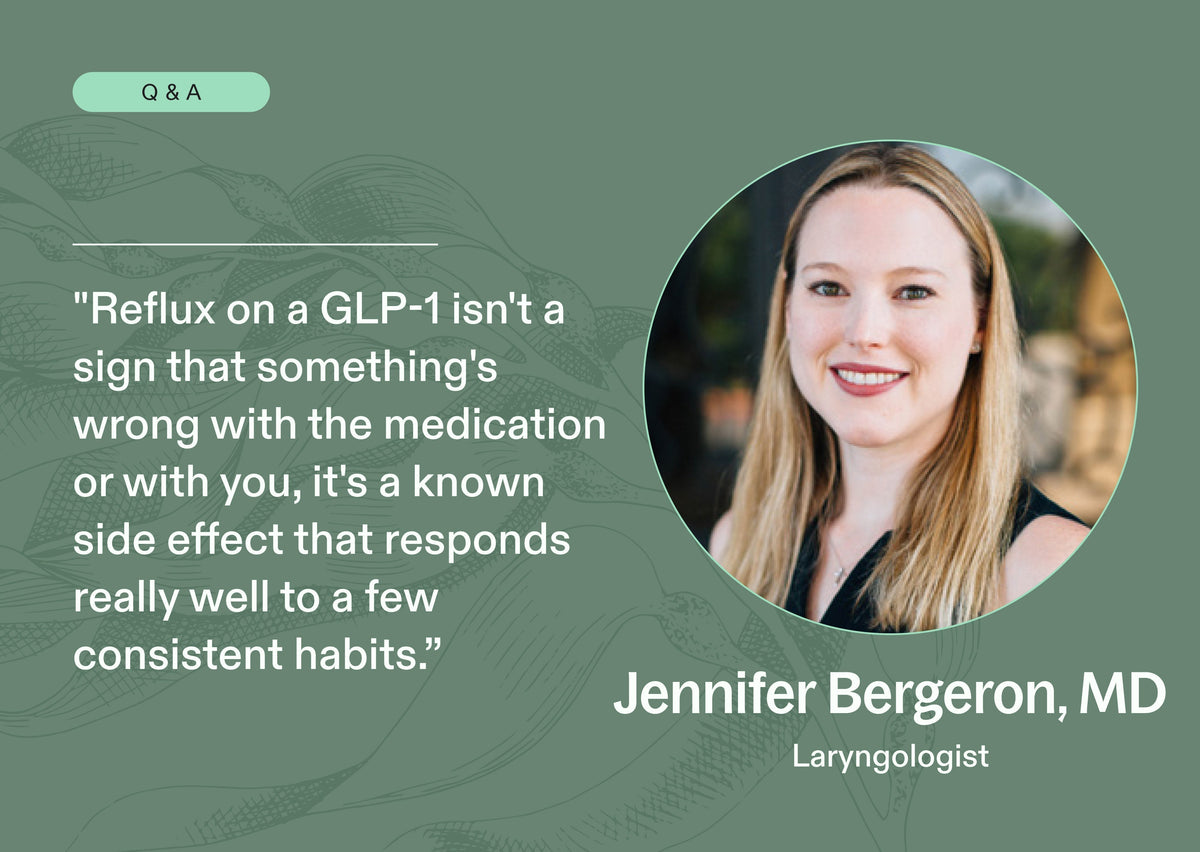 What One ENT Tells Her GLP-1 Patients About Nighttime Reflux