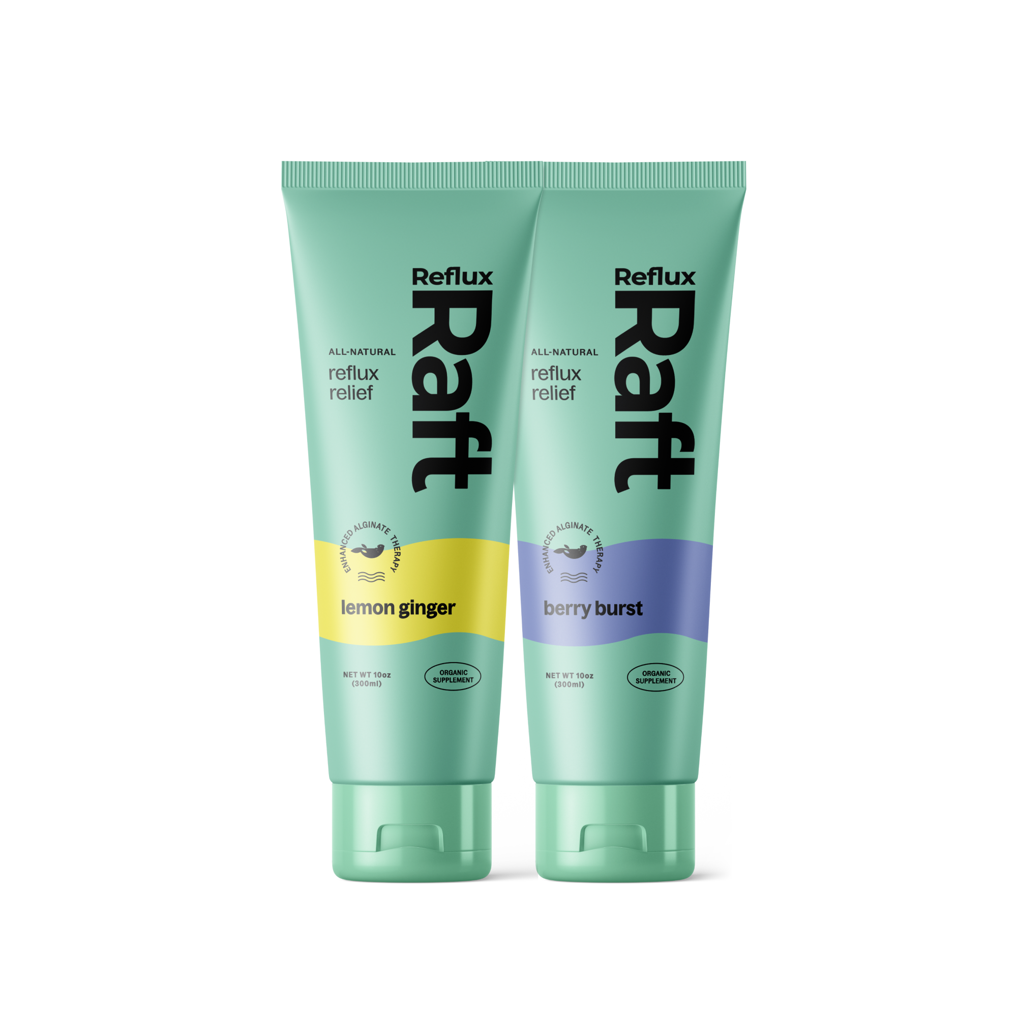RefluxRaft Anytime Duo | Natural Relief for Acid Reflux & Heartburn
