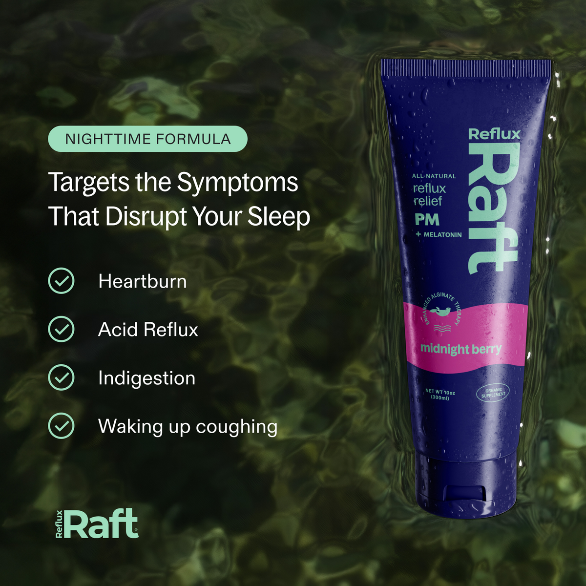 Refluz Raft RefluxRaft Very Berry Duo | All Day Heartburn & Acid Reflux Relief